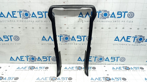 Ornamente centrale bord Ford Fusion mk5 17-20 negru, strat de protecție exfoliant