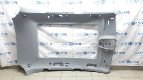 Обшивка потолка Audi Q5 80A 18-20 под панораму, серая, под химчистку, заломы