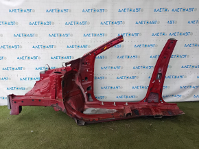 Четверть передняя правая Lexus NX200t NX300 NX300h 15-21 красная, отпилена, с центральной стойкой
