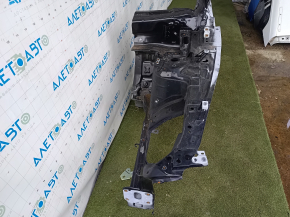 Четверть передняя левая Mazda CX-9 16-23 с ресничкой, отпилена, с центральной стойкой, черная
