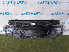 Задняя панель VW Passat b8 16-19 2 части, высверлена, черная