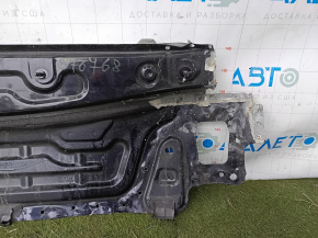 Задняя панель VW Passat b8 16-19 2 части, высверлена, черная