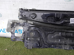 Задняя панель VW Passat b8 16-19 2 части, высверлена, черная