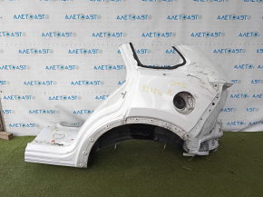Четверть крыло задняя левая Mazda CX-9 16-23 белая, отпилена, примята, тычки