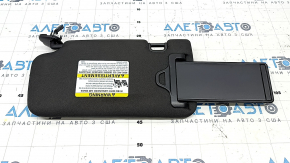 Козырек правый Subaru Forester 25-26 без крючка, черный с подсветкой