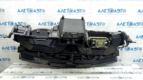 Торпедо передняя панель с AIRBAG Ford Fusion mk5 17-20 черная под start-stop, динамик и проекцию, царапины