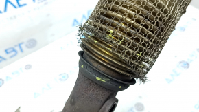 Galerie de evacuare cu convertor catalitic pentru Ford Fusion mk5 17-20 hibrid cu protecție, plasă ruginită și ruptă