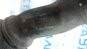 Galerie de evacuare cu convertor catalitic pentru Ford Fusion mk5 17-20 hibrid cu protecție, plasă ruginită și ruptă