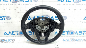 Volan fără mâner Ford Fusion mk5 17-20 piele neagră, zgârieturi, uzat