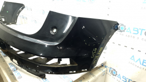 Bara spate nefinisată, partea superioară, Audi Q5 80A 18-20, pentru senzori de parcare, albastră, zgârieturi, suport rupt