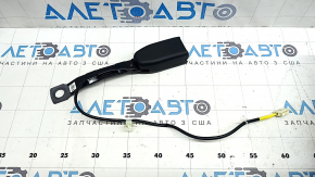 Защелка водительского ремня безопасности Subaru Forester 25-26 черная, с проводом