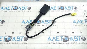 Защелка пассажирского ремня безопасности Subaru Forester 25-26 черная, с проводом