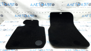 Set covorașe din material textil pentru BMW 3 F30 12-18 negru, pentru curățare