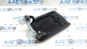 Подлокотник Subaru Forester 25-26 ткань черная, синяя строчка