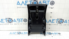 Накладка центральной консоли задняя Subaru Forester 25-26 с дефлектором, черная
