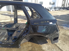 Четверть крыло задняя левая Audi Q5 80A 18-24 на кузове, черная, тычка
