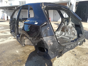 Четверть крыло задняя левая Audi Q5 80A 18-24 на кузове, черная, тычка