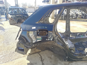 Четверть крыло задняя правая Audi Q5 80A 18-24 на кузове, черная