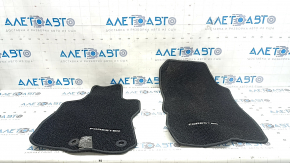 Set covorașe negre din cârpă pentru Subaru Forester 25-26, gata de curățat