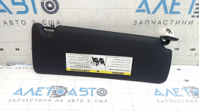 Козырек левый BMW 3 F30 4d 15-18 черный, без крючка