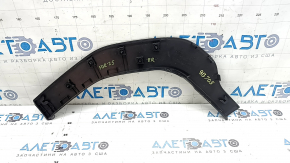 Ornamente aripă spate dreapta Subaru Forester 25-26, negre, zgârieturi