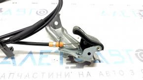 Трос открытия замка капота Subaru Forester 25-26 с ручкой