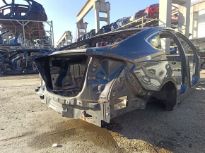 Четверть крыло задняя правая Ford Fusion mk5 13-20 графит, на кузове, тычки, трещина, ржавая