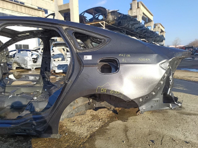 Aripă spate stânga Ford Fusion mk5 13-20 grafit pe caroserie, bare de protecție