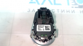 Кнопка start-stop BMW 3 F30 12-18 черная с хром, красная