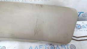 Ornamente laterale banchetă stânga spate pentru Kia Optima 11-15 SUA, piele bej, elemente de fixare ruginite, curățare chimică