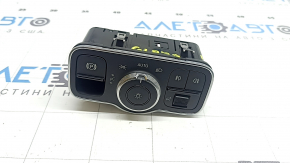 Control faruri Mercedes X247 GLB 20-26 sub proiectoarele de ceață, negru