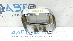 Обрамление накладки заднего бампера нижнее левое Mercedes X247 GLB 20-23 хром