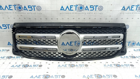 Решетка радиатора grill в сборе Mercedes X247 GLB 20-26 потерта
