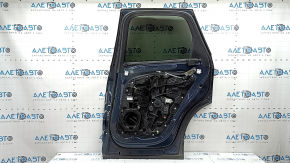 Ansamblu ușă spate dreapta Volvo XC60 18-26 Inscription, fără cheie, fumuriu, albastru 723, ornament îndoit, ornamente uzate, bare de protecție