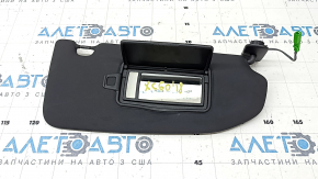 Parasolar dreapta pentru Volvo XC60 18-26, negru, fără cârlig, cu iluminare din spate, pentru curățare