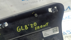 Площадка под номер переднего бампера Mercedes X247 GLB 20-23 трещины в креплениях