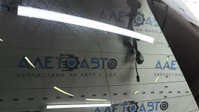 Дверь багажника голая со стеклом Volvo XC60 18-26 с проводкой, тонировка, синий 723, потерто стекло