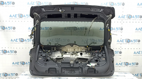 Дверь багажника голая со стеклом Volvo XC60 18-26 с проводкой, тонировка, синий 723, потерто стекло