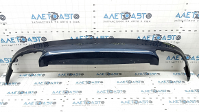 Губа заднего бампера Volvo XC60 18-21 синяя, царапины, примята