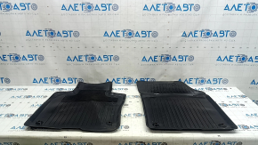 Set covorașe auto pentru Volvo XC60 18-26 din cauciuc negru, gata de curățare