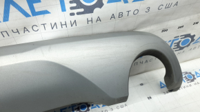 Губа заднего бампера Ford Escape MK4 23-26 серая без фаркопа, под 2 трубы, царапины