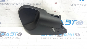 Ornamente laterale scaun șofer Volvo XC60 18-26 negru, uzate