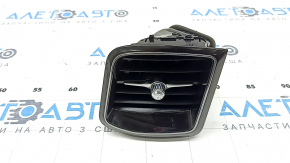 Deflector conductă de aer panou față stânga Volvo XC60 18-26, negru lucios cu crom, elemente de fixare rupte