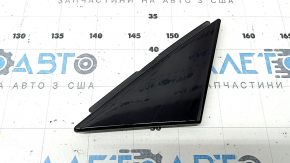 Dop triunghiular de ușă, exterior față dreapta, Volvo XC60 18-26, negru lucios, lustruit
