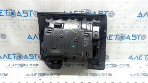Перчаточный ящик, бардачок Volvo XC60 18-26 черный с замком, 2 части, пятна
