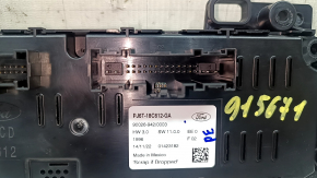 Управление климат-контролем Ford Escape MK4 23-26 auto, dual zone, под подогрев сидений и руля, потерты кнопки