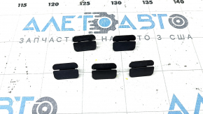 Cleme izolatoare capotă Volvo XC60 18-26, 5 buc., incomplete