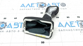 Ручка КПП Volvo XC60 19-21 T5, T6 кожа черная, с чехлом, царапины