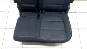 Задний ряд сидений 2 ряд левое Ford Escape MK4 23-26 без airbag, ткань черная, белая строчка, с ремнем и подлокотником