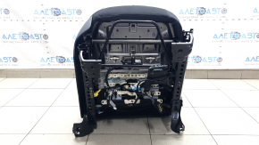 Пассажирское сидение Ford Escape MK4 23-26 без airbag, механическое, ткань черная, белая строчка
